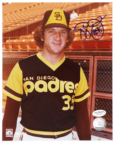 1973-80 Randy Jones San Diego Padres Autographed 8x10 Color Photo *JSA*