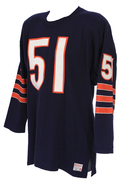 1970-73 Dick Butkus Chicago Bears Home Jersey (MEARS LOA)