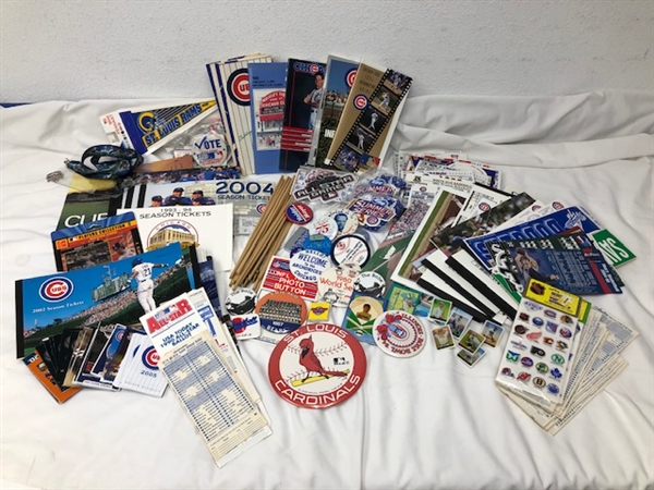 1980s-2000s Baseball, Hockey, Football Memorabilia (Lot of 80+)