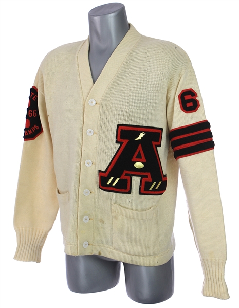 1966-67 East Aurora High School Letter Sweater (MEARS LOA)