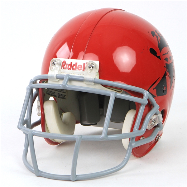 2008 NCFL Game Worn Football Helmet (MEARS LOA)