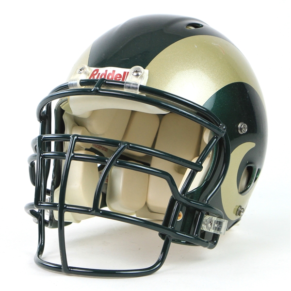2004 Colorado State Rams Game Worn Football Helmet (MEARS LOA)