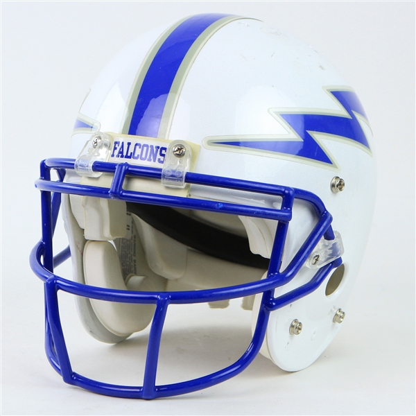 2006-09 Air Force Falcons Game Worn Football Helmet (MEARS LOA)