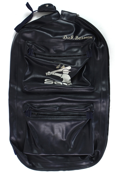 1986-87 Dick Bosman Chicago White Sox Hanging Garment Bag (MEARS LOA)