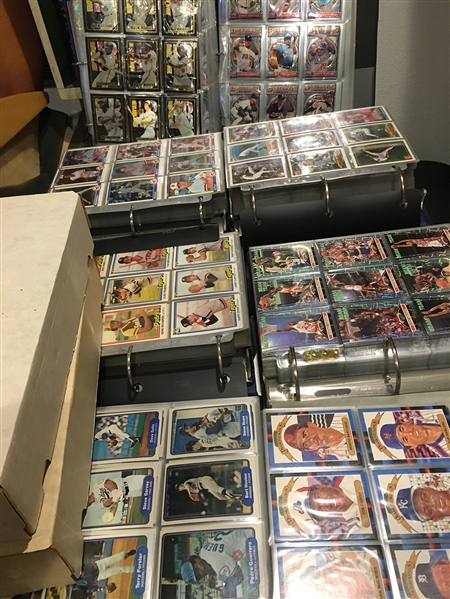 1980s-1990s Baseball Card Collection (Complete Sets, Partial Sets, Commons)