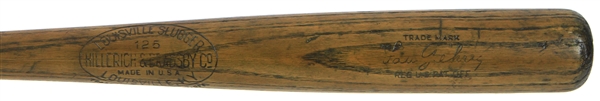 1923-30 Lou Gehrig New York Yankees H&B Louisville Slugger Store Model Bat