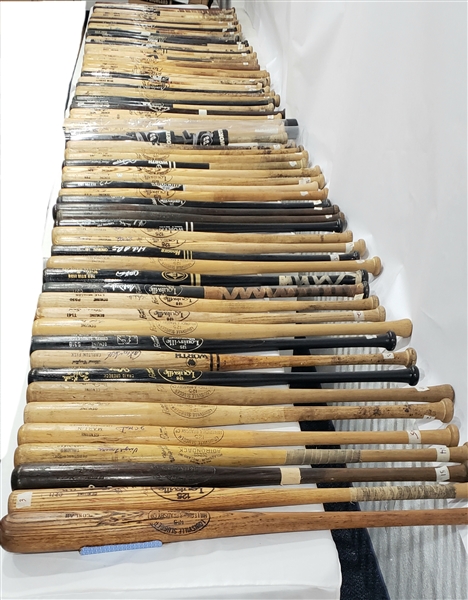 1950s-Present History of the Chicago White Sox Game Used Bat Collection (300+)