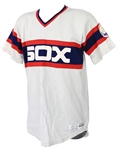 1983 Floyd Bannister Chicago White Sox Game Worn Home Jersey (MEARS A8)