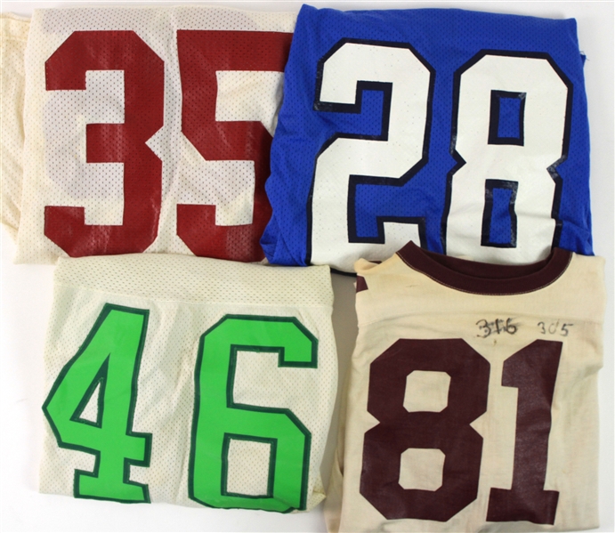1970s-80s College Football Game Worn Jersey Collection - Lot of 7 (MEARS LOA) 