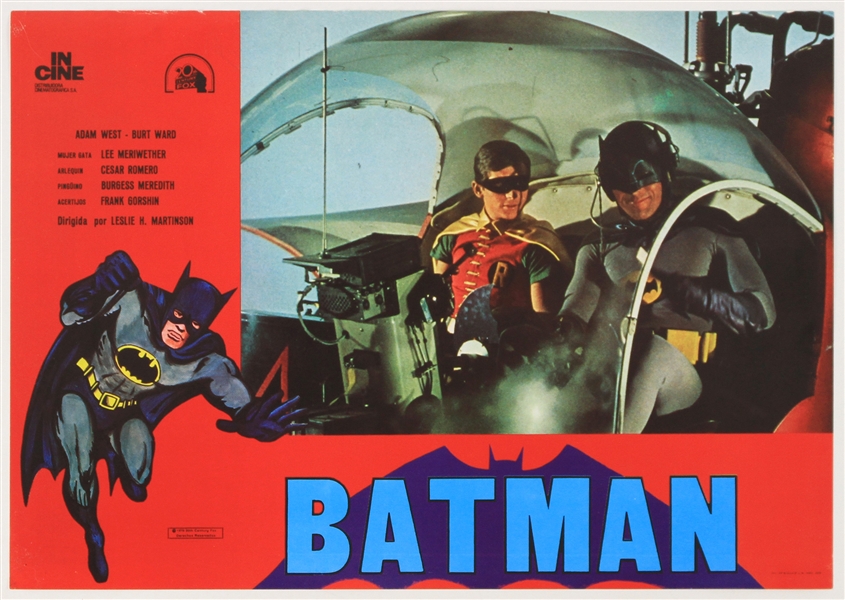 1979 Batman 9.25" x 13.25" Spanish Language Poster 
