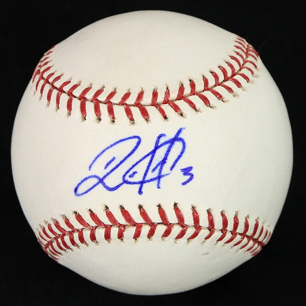 2011 Wilson Ramos Washington Nationals Signed OML Selig Baseball (JSA/MLB Hologram)