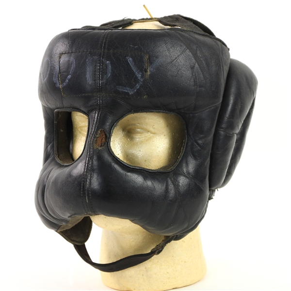1970s-80s Goody Petronelli Marvin Hagler Trainer Sparring Headgear Mask (MEARS LOA)
