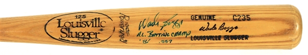 1986 Wade Boggs Boston Red Sox Signed H&B Louisville Professional Model Bat (MEARS A5/JSA)
