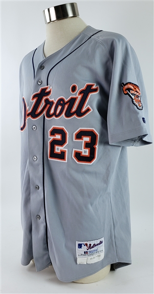 2000 Hideo Nomo Detroit Tigers Game Worn Road Jersey (MEARS A10)