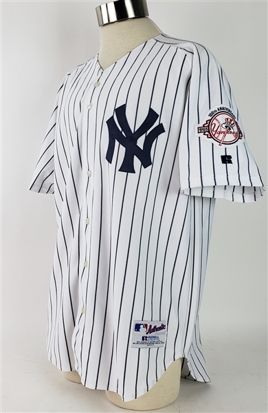 2003 Derek Jeter New York Yankees Signed Jersey (JSA)
