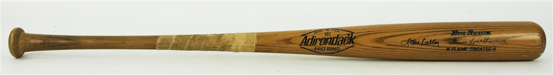 1982 Steve Carlton Philadelphia Phillies Signed Adirondack Professional Model Bat (MEARS LOA & PSA/DNA)