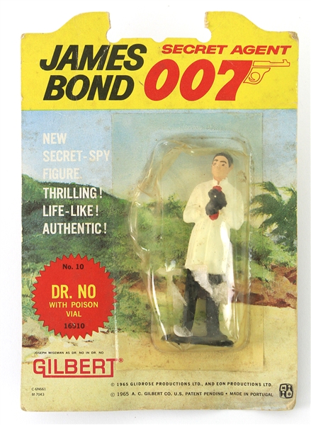 1965 Dr. No James Bond MOC Gilbert Action Figure