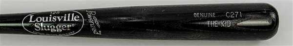 1990 Ken Griffey Jr. "The Kid" Seattle Mariners Louisville Slugger Professional Model Bat (MEARS A7)