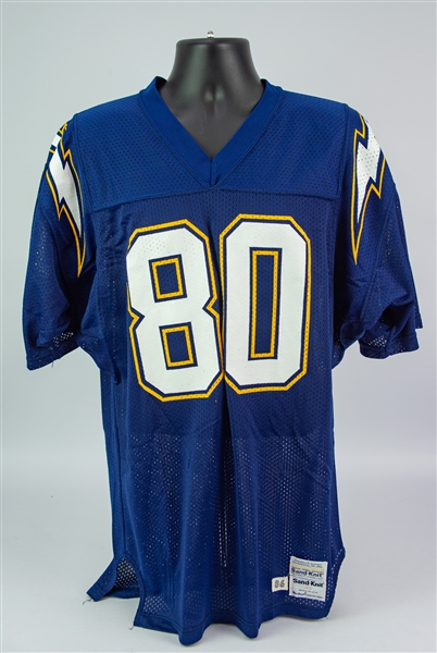 1986-88 Kellen Winslow San Diego Chargers Home Jersey (MEARS LOA)