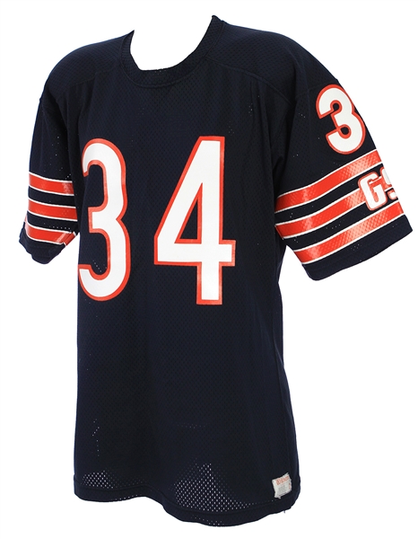 1984-87 Walter Payton Chicago Bears Tribute Jersey (MEARS LOA)