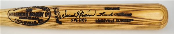 1970s Frank Robinson Baltimore Orioles Signed H&B Louisville Slugger Bat (JSA)