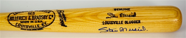 1970s Stan Musial St. Louis Cardinals Signed H&B Louisville Slugger (JSA)
