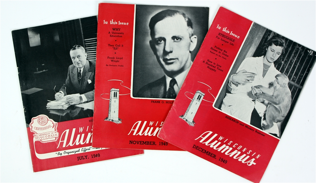1949 University of Wisconsin Alumni Magazines 