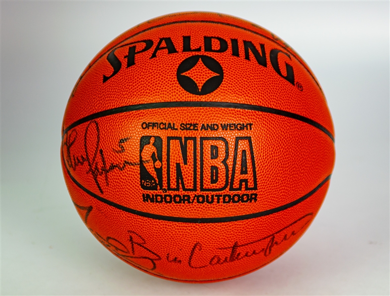 1991-92 NBA Champion Chicago Bulls Team Signed ONBA Stern Basketball w/ 11 Signatures Including Michael Jordan, Scottie Pippen & More (PSA/DNA)