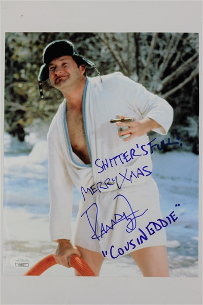2000s Randy Quaid Christmas Vacation Signed 8" x 10" Photo (*JSA*)