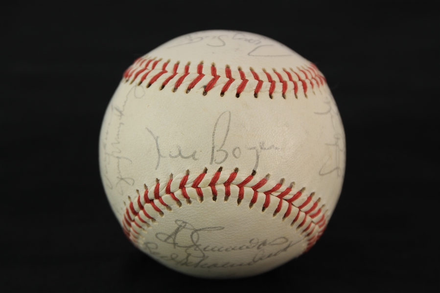 1979 St. Louis Cardinals Team Signed Baseball w/ 25 Signatures Including Lou Brock, Keith Hernandez, Ted Simmons & More (JSA) 