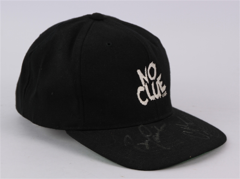 1990s Charles Barkley Bob Lanier Signed No Clue Gear Hat (JSA)