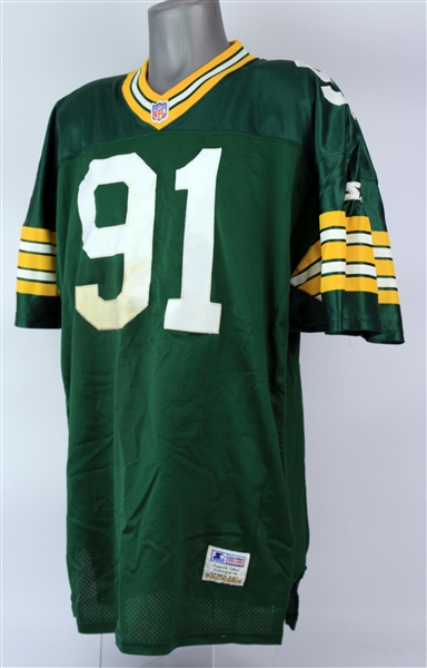 1980s-90s Green Bay Packers Jerseys - Lot of 3 w/ Herb Adderley Signed, Brian Noble Signed & More (MEARS LOA/JSA)