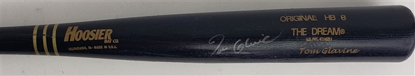 2003-07 Tom Glavine New York Mets Signed Hoosier Professional Model Game Used Bat (MEARS LOA/JSA)