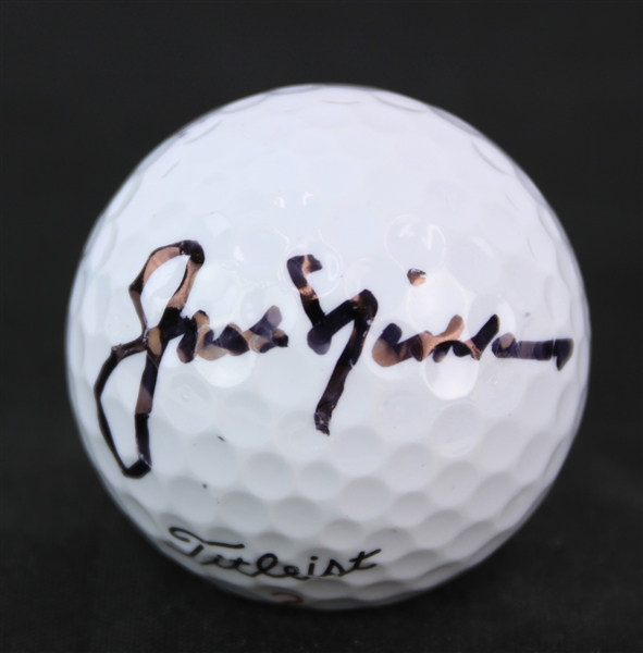 2000s Jack Nicklaus Signed Titleist Golf Ball (JSA)