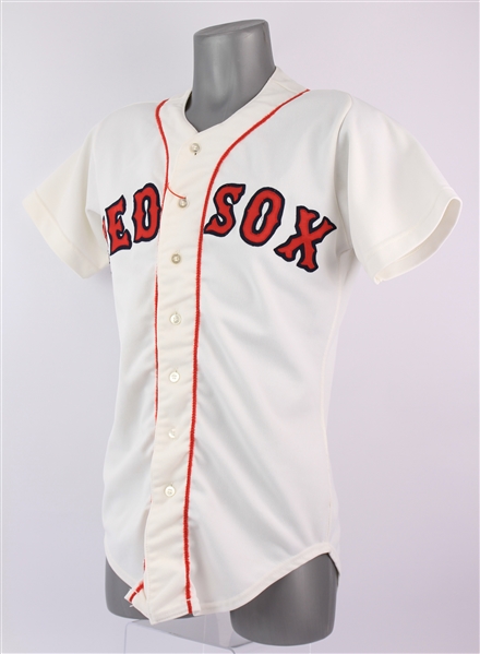 1979-81 Jerry Remy Boston Red Sox Game Worn Home Jersey (MEARS LOA)