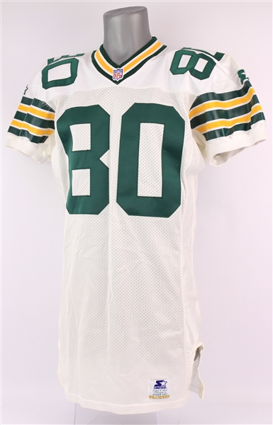 1996 Derrick Mayes Green Bay Packers Road Jersey (MEARS A10)