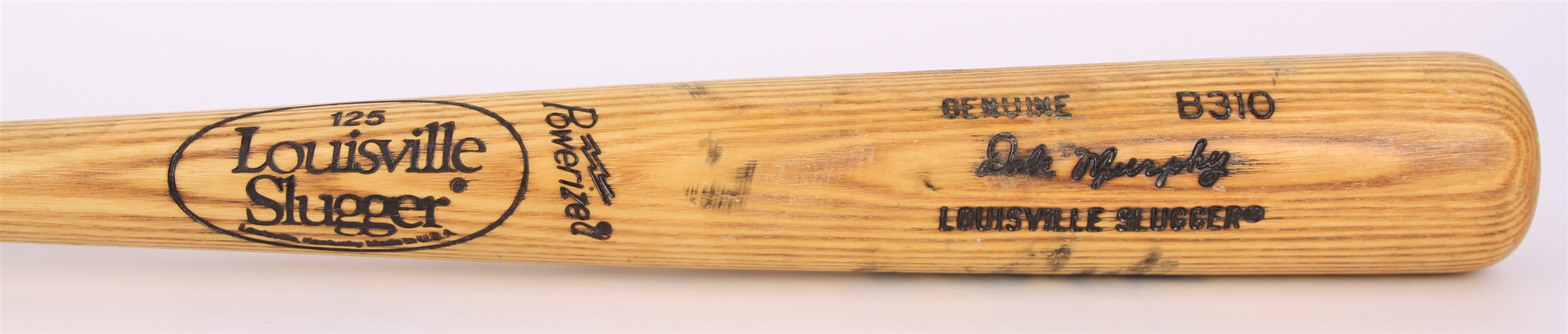 1986-89 Dale Murphy Atlanta Braves Louisville Slugger Professional Model Game Used Bat (MEARS A9 & PSA/DNA GU 9)