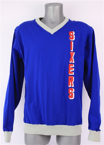1990-91 Philadelphia 76ers Shooting Shirt (MEARS LOA)