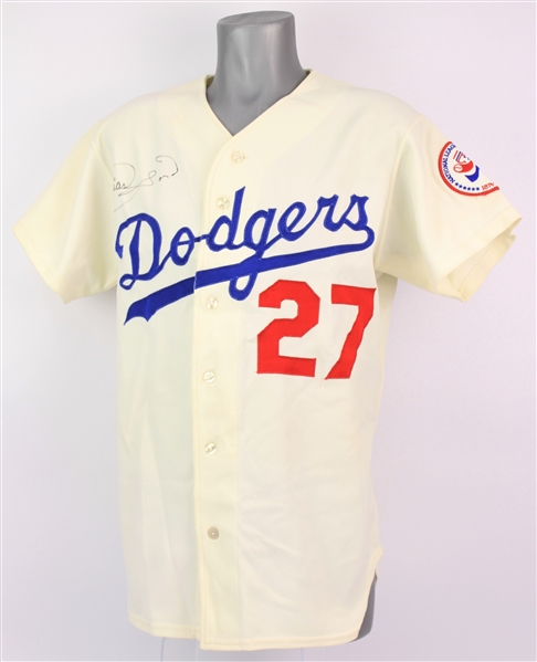 1976 Elias Sosa Los Angeles Dodgers Signed Game Worn Home Jersey (MEARS A10/JSA)