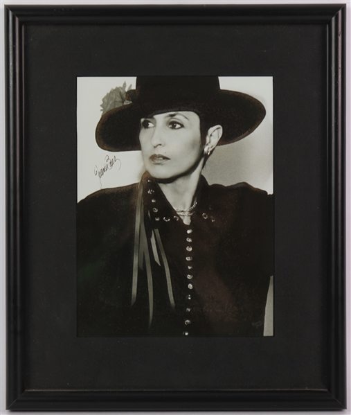 Joan Baez Signed Photo w/ 12x14 Frame (JSA)