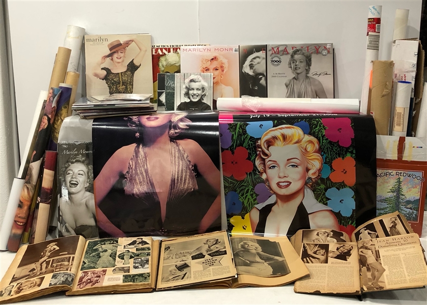 1960s-2000s Massive Marilyn Monroe Collection & Pin-Up & Hollywood Starlets also featuring Betty Page, Jean Harlow (Lot of 2,000+)