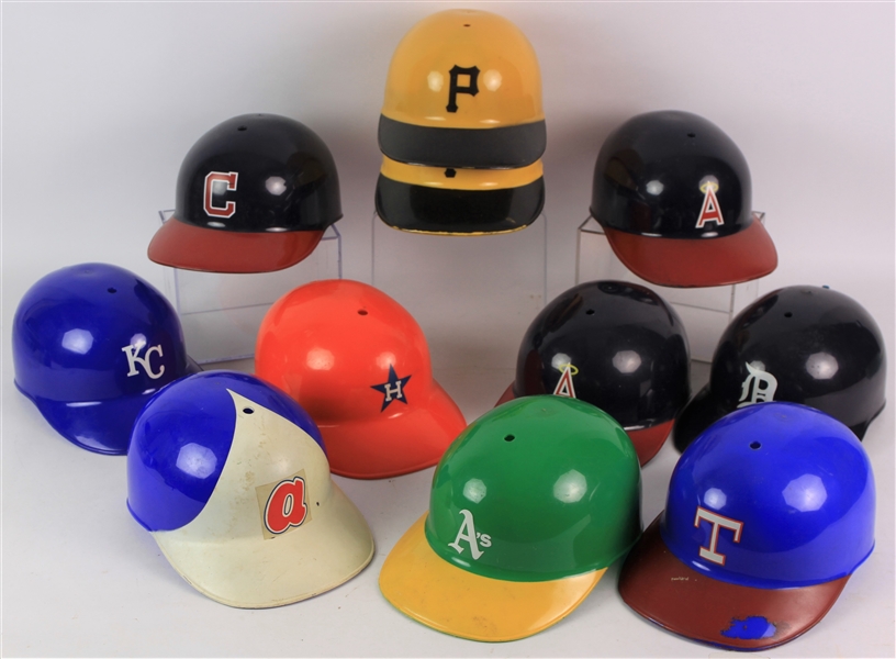 1980s Vintage Lot of Baseball Memorabilia Including Cleveland Indians Programs