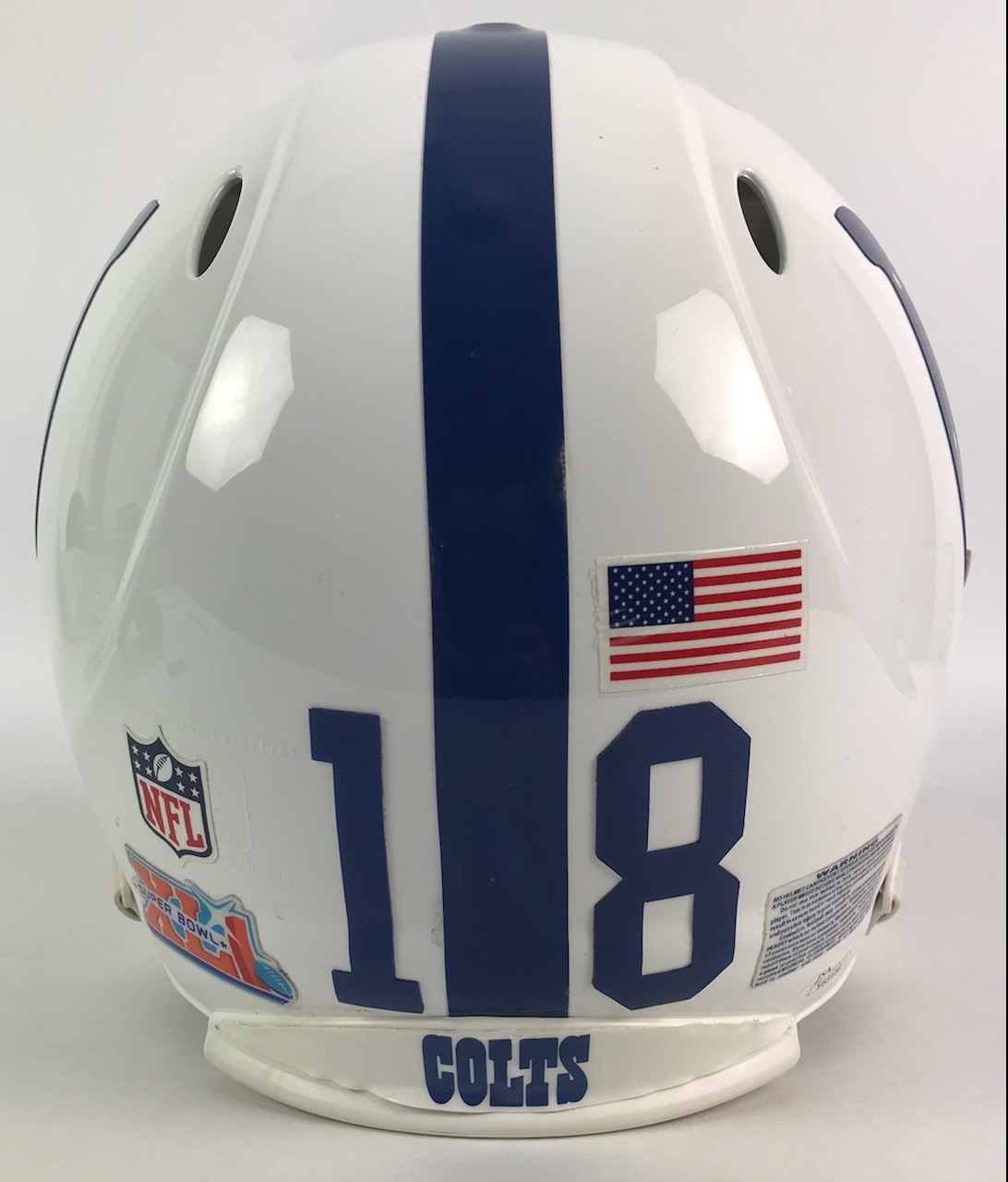 Lot Detail 2007 Peyton Manning Indianapolis Colts Signed Super Bowl