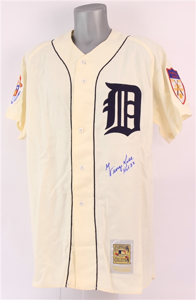 1990s George Kell Detroit Tigers Signed Mitchell & Ness 1951 Throwback Jersey (JSA)
