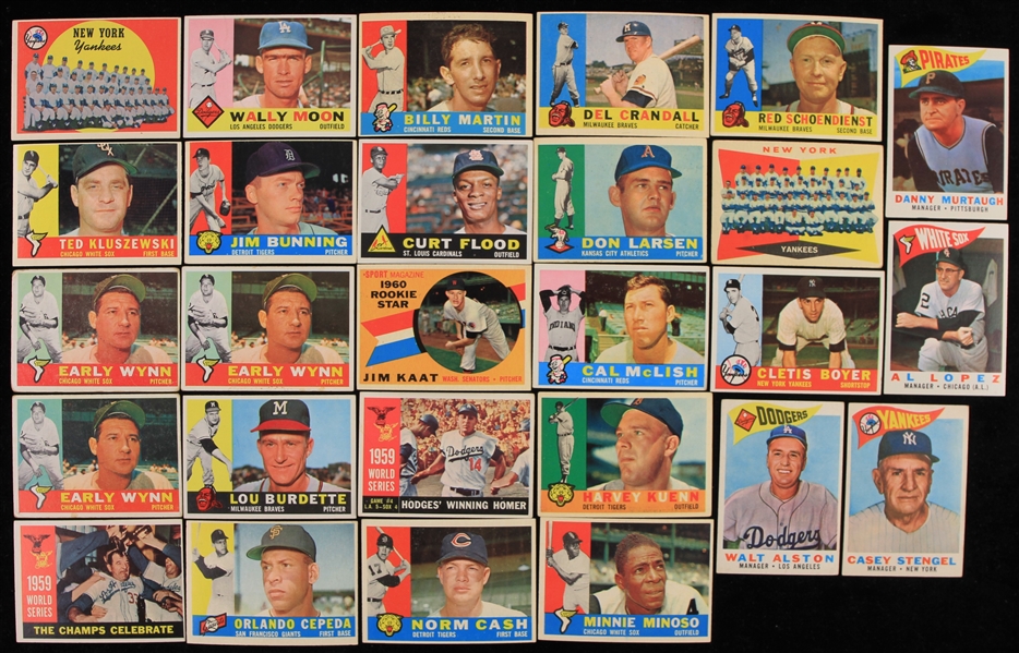 Lot Detail Topps Baseball Trading Cards Lot Of