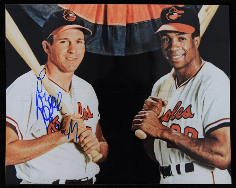 1970s Brooks Robinson Baltimore Orioles Signed 7.75" x 9.75" Photo (JSA)