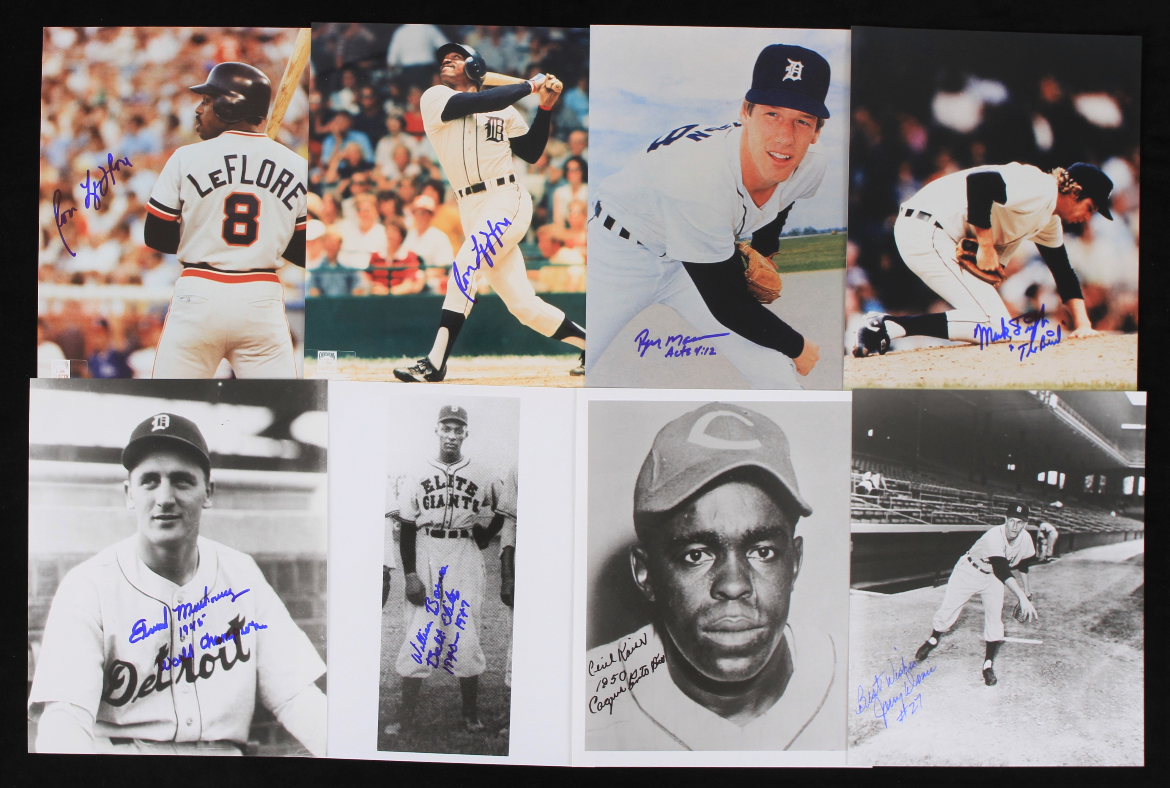 Lot Detail 1980 S 90 S Detroit Tigers Signed 8 X 10 Photos Lot Of