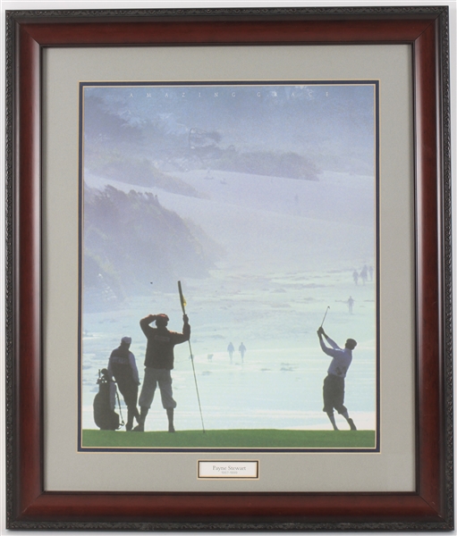 1957-1999 Payne Stewart PGA Champion "Amazing Grace" 16x20 Framed Print 