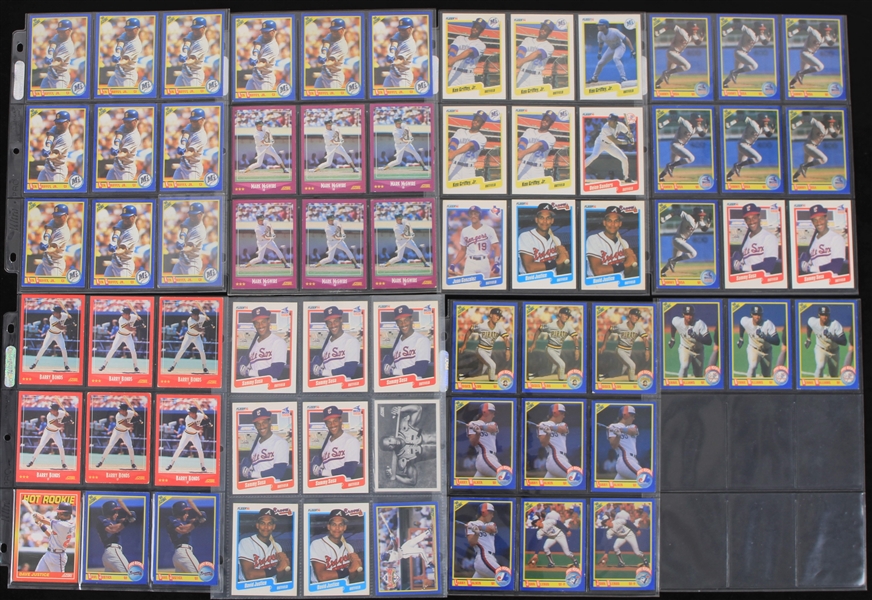1975-90 Baseball Trading Card Collection - Lot of 500+