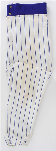 1972 Hank Aguirre Chicago Cubs Game Worn Home Uniform Pants (MEARS LOA)